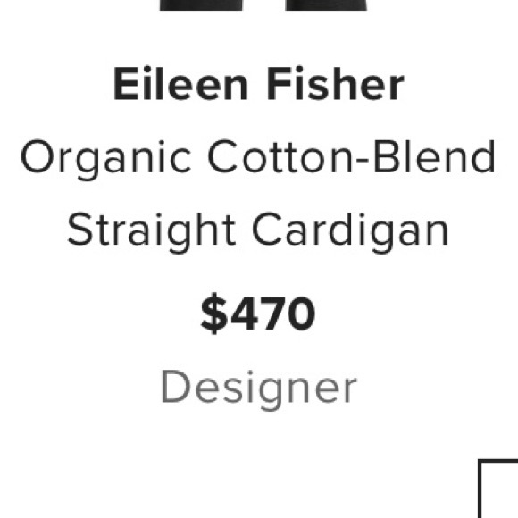 Eileen Fisher Organic Straight Cardigan - Picture 5 of 5